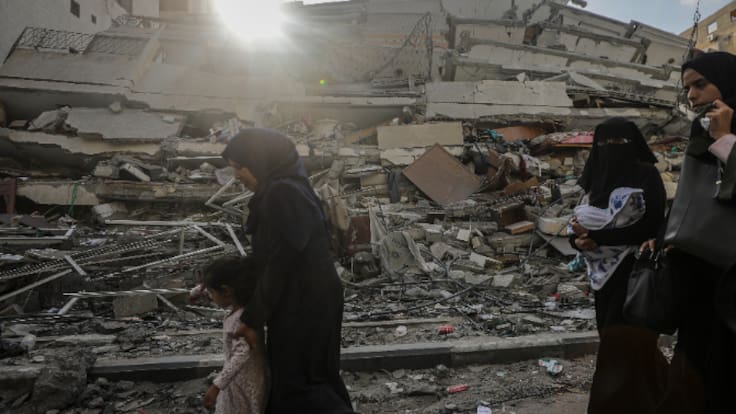 Raquel Martí, directora del Comité de UNRWA España: "Por la situación en Gaza, hemos tenido que calcular las calorías mínimas que una persona necesita al día para sobrevivir"