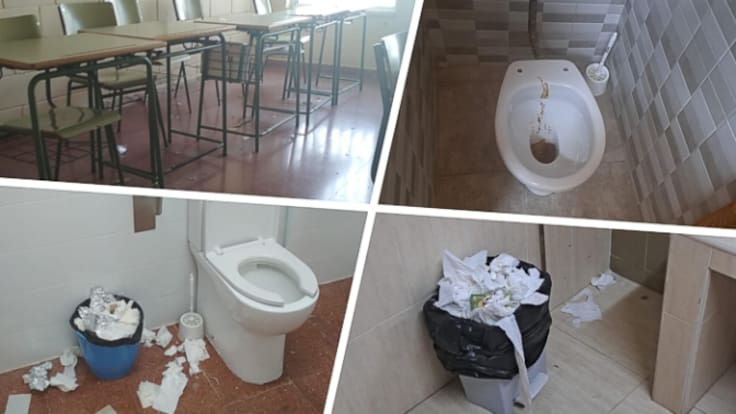 "Protestamos porque es insoportable"