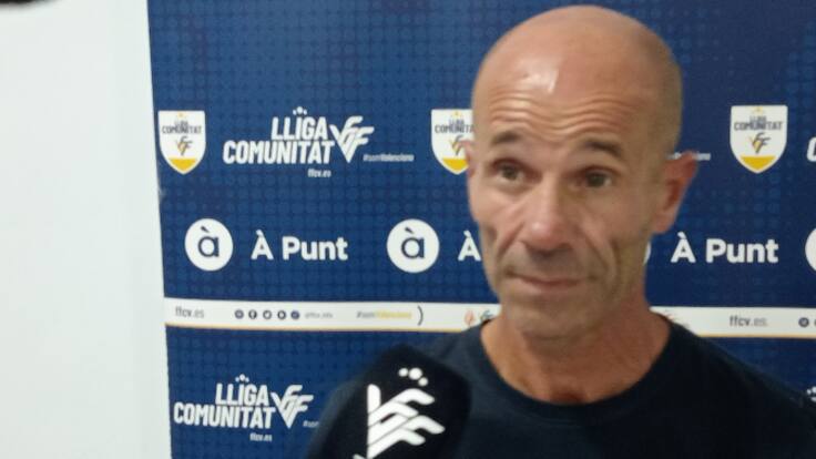 Marcos Camacho, entrenador del Olímpic tras el partido contra el Tavernes