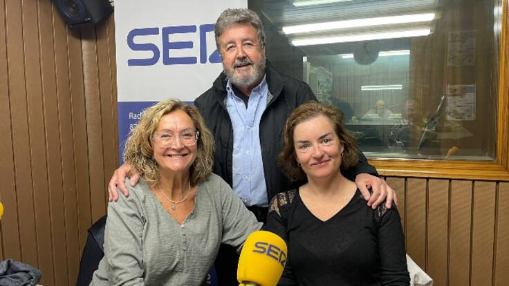 Bienve Sánchez, Jesús Herrero y Laura Marco