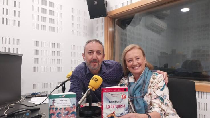 La escritora Caleti Marco, protagonista de Rincón Literario