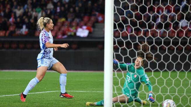 Gol de Alexia Putellas | Suiza 0-2 España