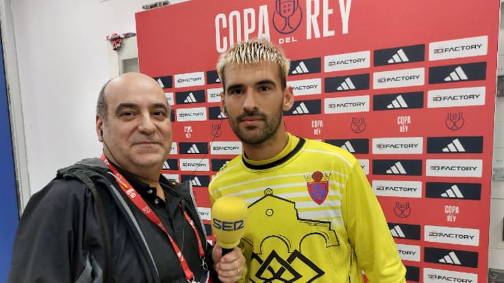 Entrevista a Diego Pardo, portero del Tardienta en Carrusel Deportivo