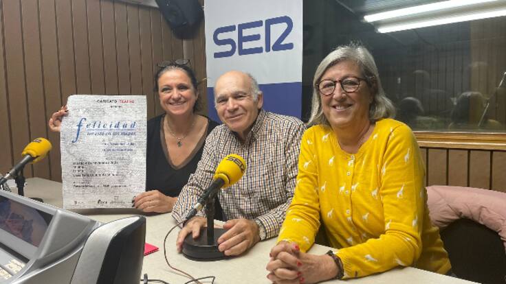 Mariá Ángeles Alonso, Pepe Maciá y María José Hernández Marco