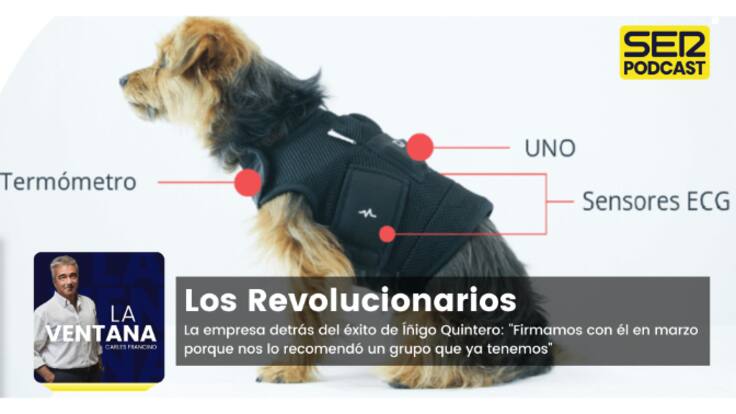 Los Revolucionarios | "Al principio nos lo tomamos a risa": así funciona el arnés para mascotas que puede llegar a salvar la vida de los animales