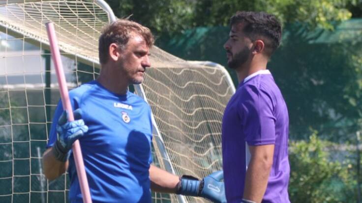 Vega entrenador porteros Balona