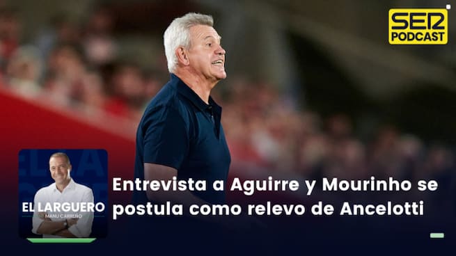 Entrevista a Javier Aguirre y Mourinho se postula como relevo de Ancelotti