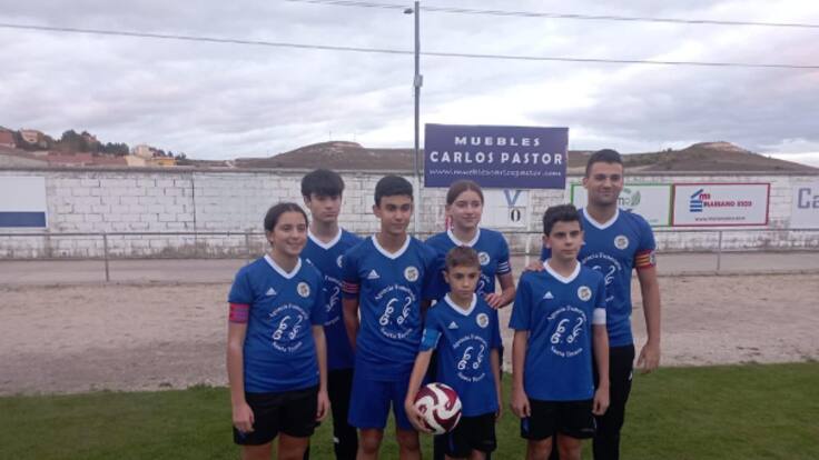 Daniel Martín, coordinador de cantera del CD Cuéllar, habla de la recogida de alimentos en colaboración con el Banco de Alimentos de Segovia