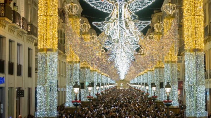 "Estamos encantados con esta valoración de las luces de Navidad" Teresa Porras, concejala Fiestas Málaga