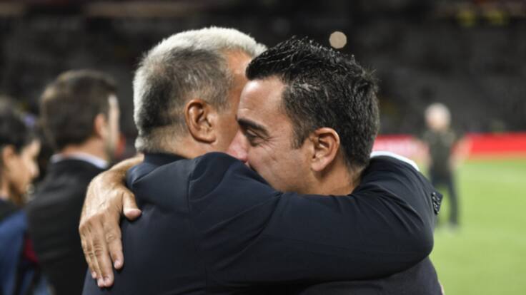 La petició de Laporta als seus companys de la Junta: "A Xavi no se'l critica davant de ningú"