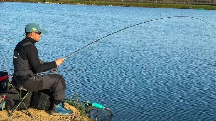 Rubén Santos, pescando un bronce mundialista en aguas eslovacas (29/11/2023)