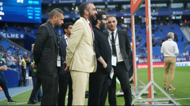 La cúpula del Almería se vio por última vez el mes de junio en Barcelona.