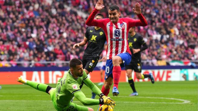 Gol de Correa: Atlético de Madrid 2-0 UD Almería