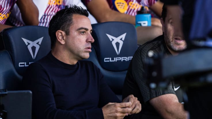 "Si me dicen que Xavi era el entrenador del Girona, te digo que se está cumpliendo lo que decían"