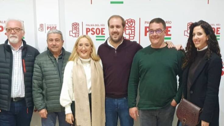 Primeras declaraciones de Carlos Muñoz Ruiz el nuevo secretario general del PSOE en Palma del Río
