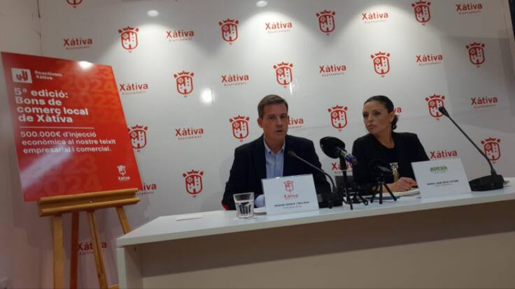 Presentación de la nueva campaña de bonos para el comercio