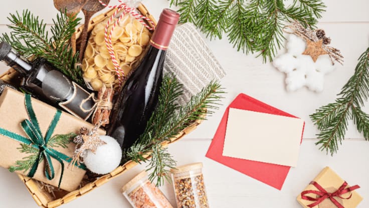 Las cestas de Navidad nunca llevan pkhali