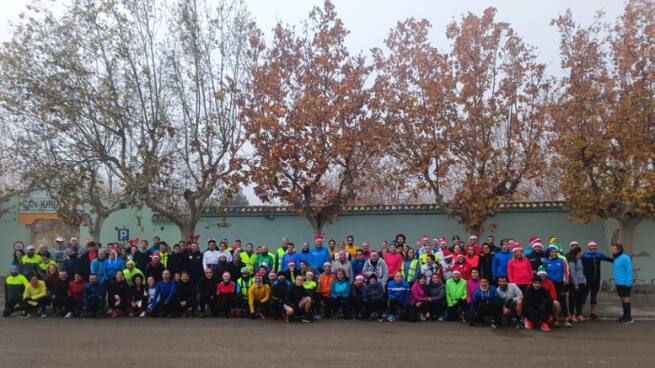 Los corredores hablan de la carrera de Navidad