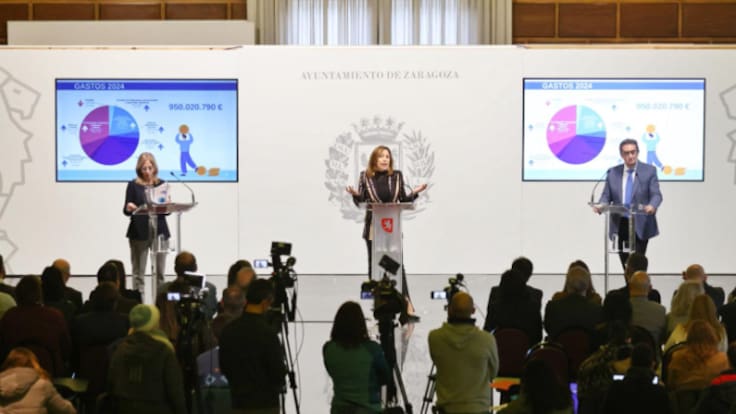Zaragoza detalla sus presupuestos para 2024