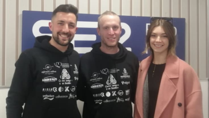 Entrevista a Adrián Valle, que se ha propuesto un reto solidario en su lucha contra el cáncer (01/02/2023)