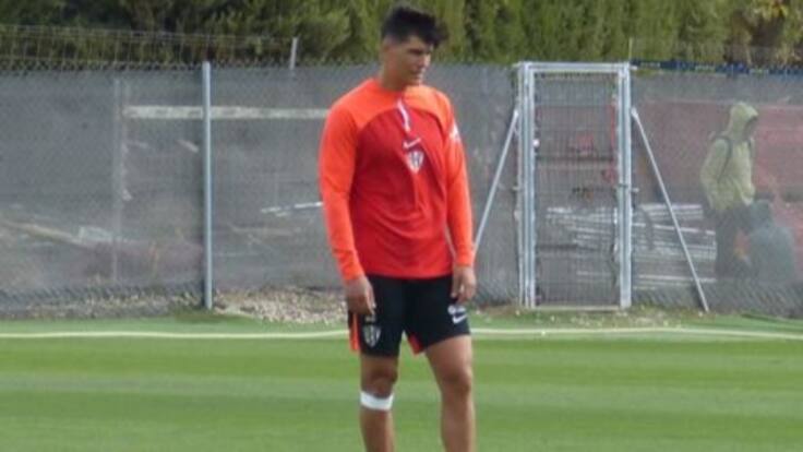 Cristian Salvador analizaba el partido del domingo ante el Sporting