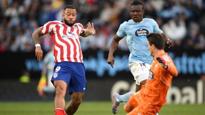 Celta de Vigo 0-1 Atlético de Madrid: Gol de Memphis