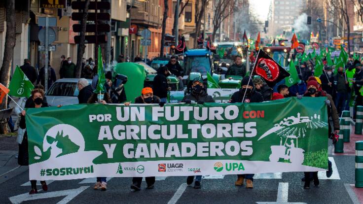 Igor Fonseca, secretario general de ARAG-ASAJA, sobre la tractorada planteada para el mes de marzo (14/02/2023)