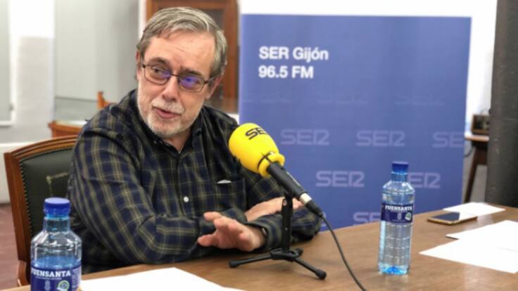 Gregorio Rabanal, presidente de Hunosa, en la SER