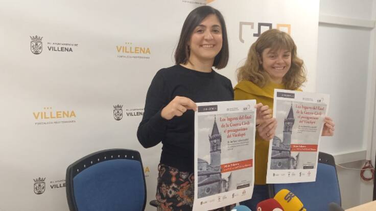 Alba Laserna y Ester Perales, en Radio Villena