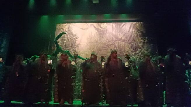 COMPARSA LA LINEA 2023-LA LLAMADA 2º SEMIFINAL