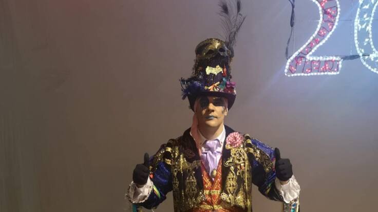 Francisco Pascual, 'Pascu', Dios Momo del carnaval de Ronda 2023