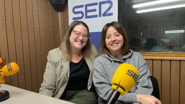 Miriam Riera y Lidia Martínez de APADIS