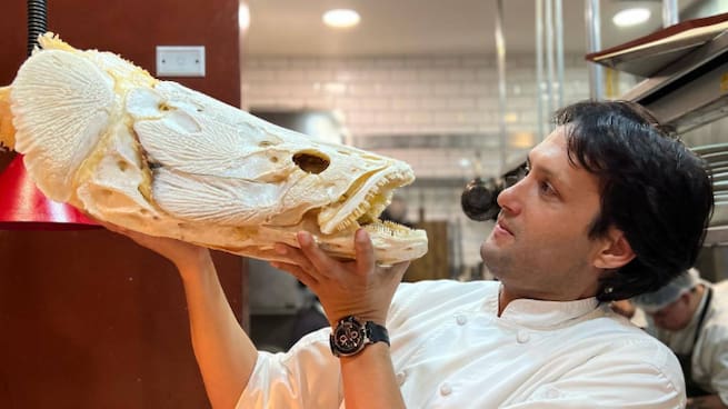Jaime Pesaque: el cocinero que se enamoró de un pez prehistórico