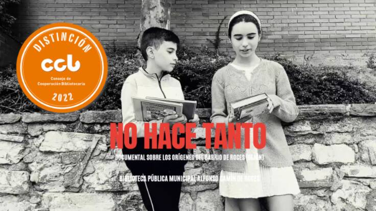 El Ministerio de Cultura Premia con el sello CCB a la biblioteca de Roces "Alfonso Camín"