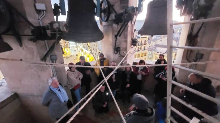 La Colla de Campaners d'Alcoi organitza visites guiades al campanar de Santa María