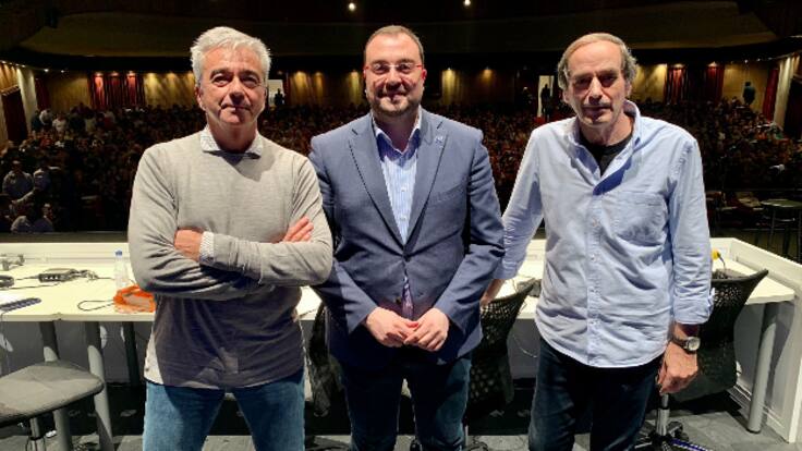 Adrián Barbón en La Ventana