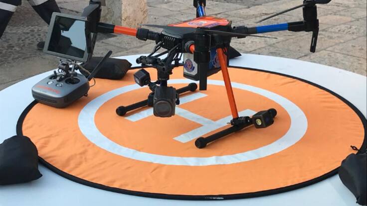 Más de mil operadores de drones registrados en Navarra