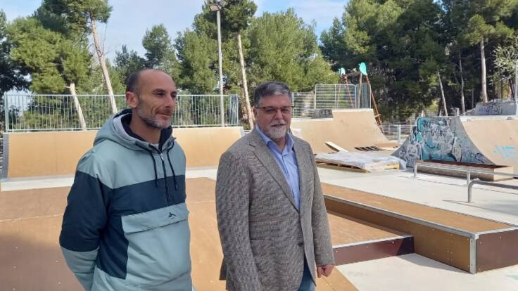 Visita al parque de Skate de Villena
