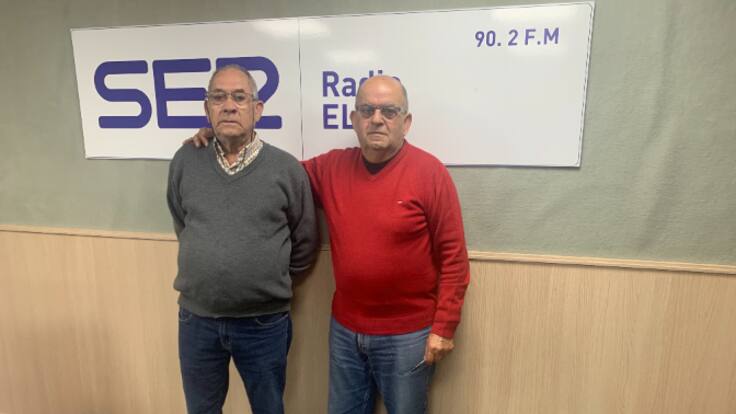 Julián Antillaque y Elías Bernanbé, historia viva del fútbol en Petrer