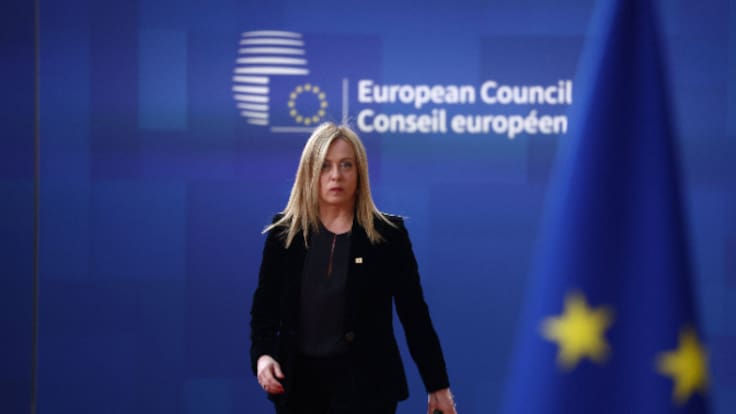 Meloni, Feijóo, Aznar y Pinochet