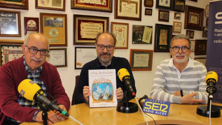 Pedro Juan Parra, Rafa Hernández y Guzmán Bernabeu hablo sobre la publicación que se presentará esta tarde (30/03/2023)