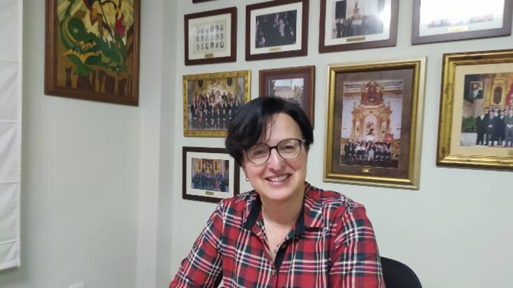 Elena Vilanova, Presidenta de la Cofradía de San Jorge, en Radio Villena SER