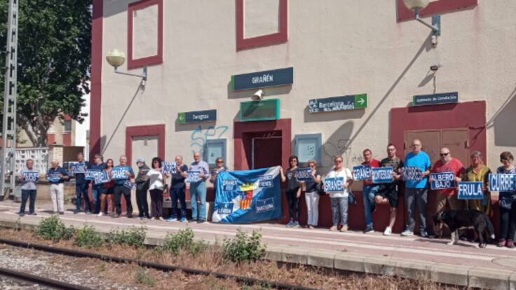 Raúl Rivarés, portavoz de la Plataforma "Monegros no pierdas tu tren"