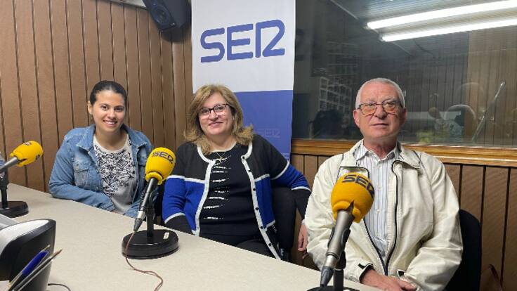 Ana Gracia Ortega, Virtu García y Mario Ibáñez