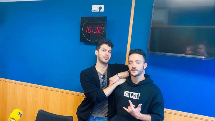 Pepe y Jota, miembros de Arde Bogotá, en Hoy por hoy Cartagena