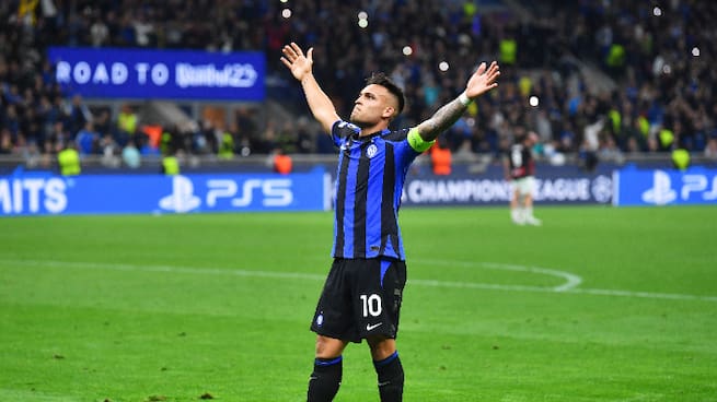 Champions League | Inter de Milán 1-0 Milan. Gol de Lautaro Martínez