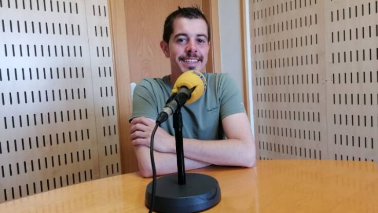 El candidato de Convocatoria por Xixón a la alcaldía Javier Suarez Llana en la SER