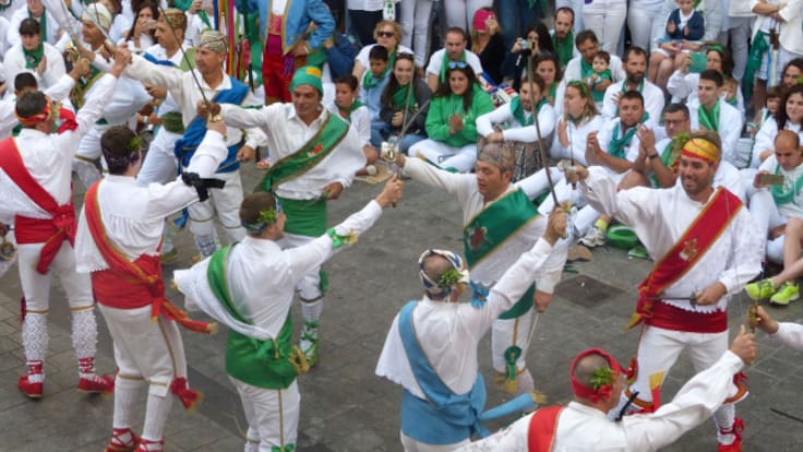 Jorge Escario, presidente de la Agrupación de Danzantes de Huesca