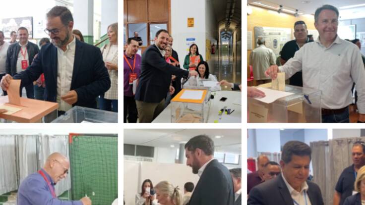 Así han votado los candidatos municipales a la alcaldía de Lorca