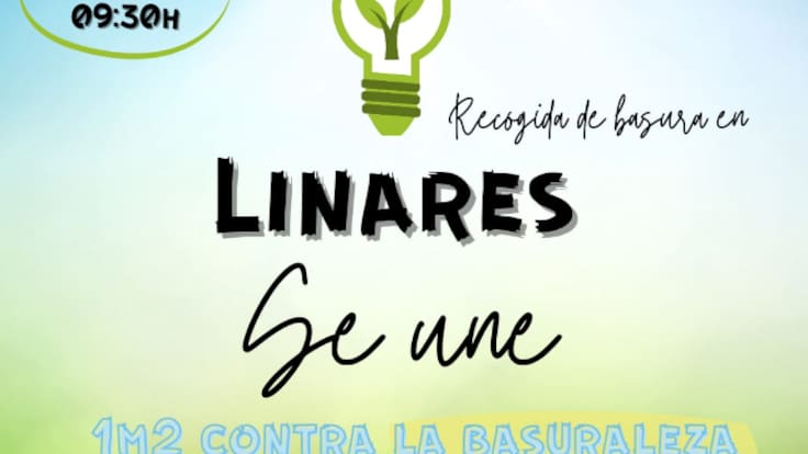Acción del "Proyecto Libera" contra la basuraleza en Linares